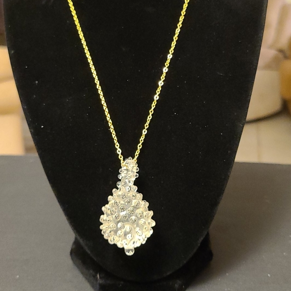 Vintage Chrystal like Pendant